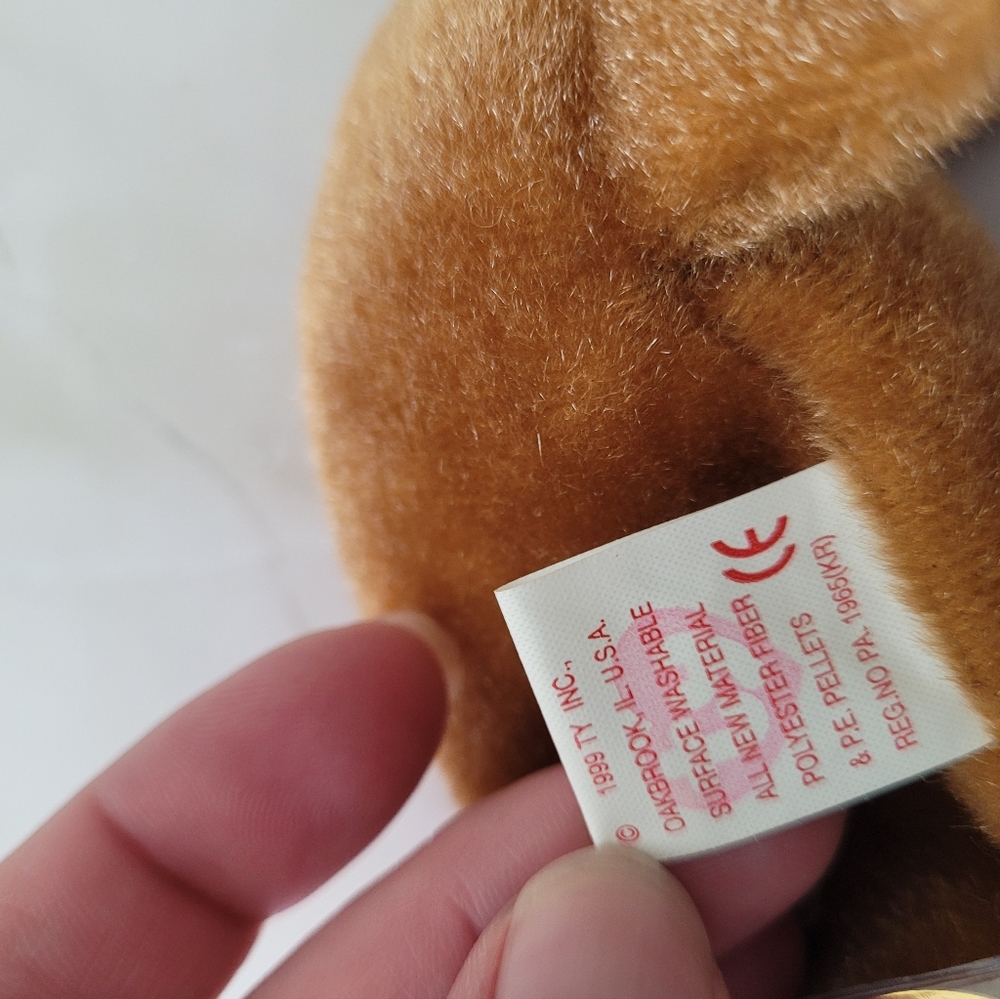 Vintage Y2K Paul The Walrus Tag Collectible Beanie Baby Plushie Toy Animal - Picture 6 of 7